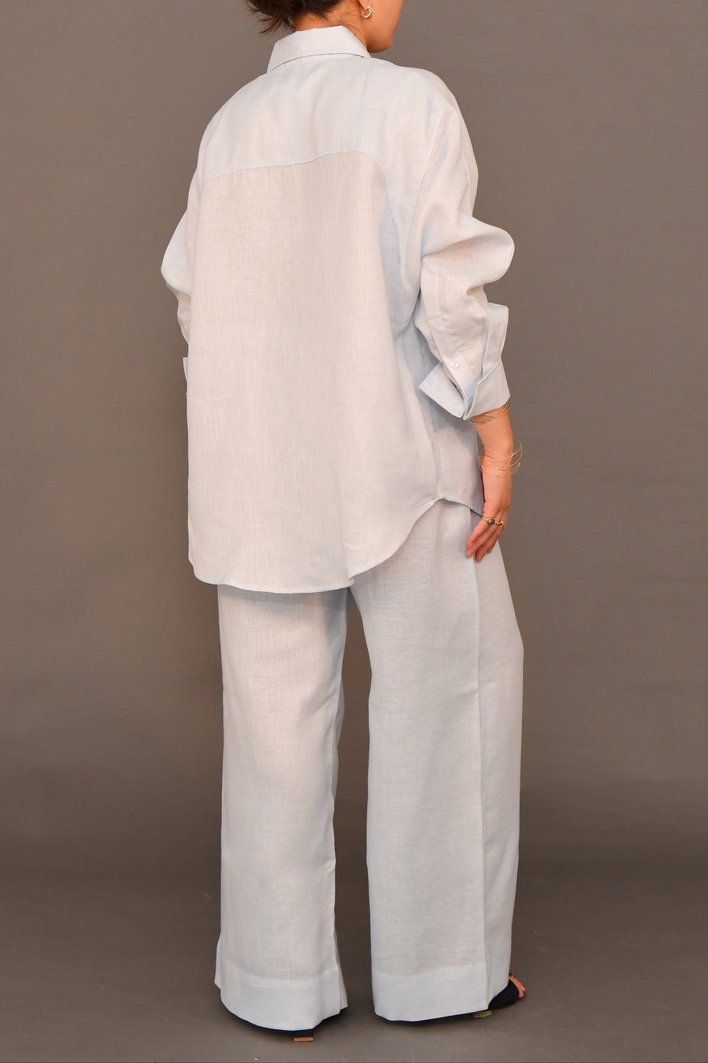 Set No.01 - Sky blue Linen