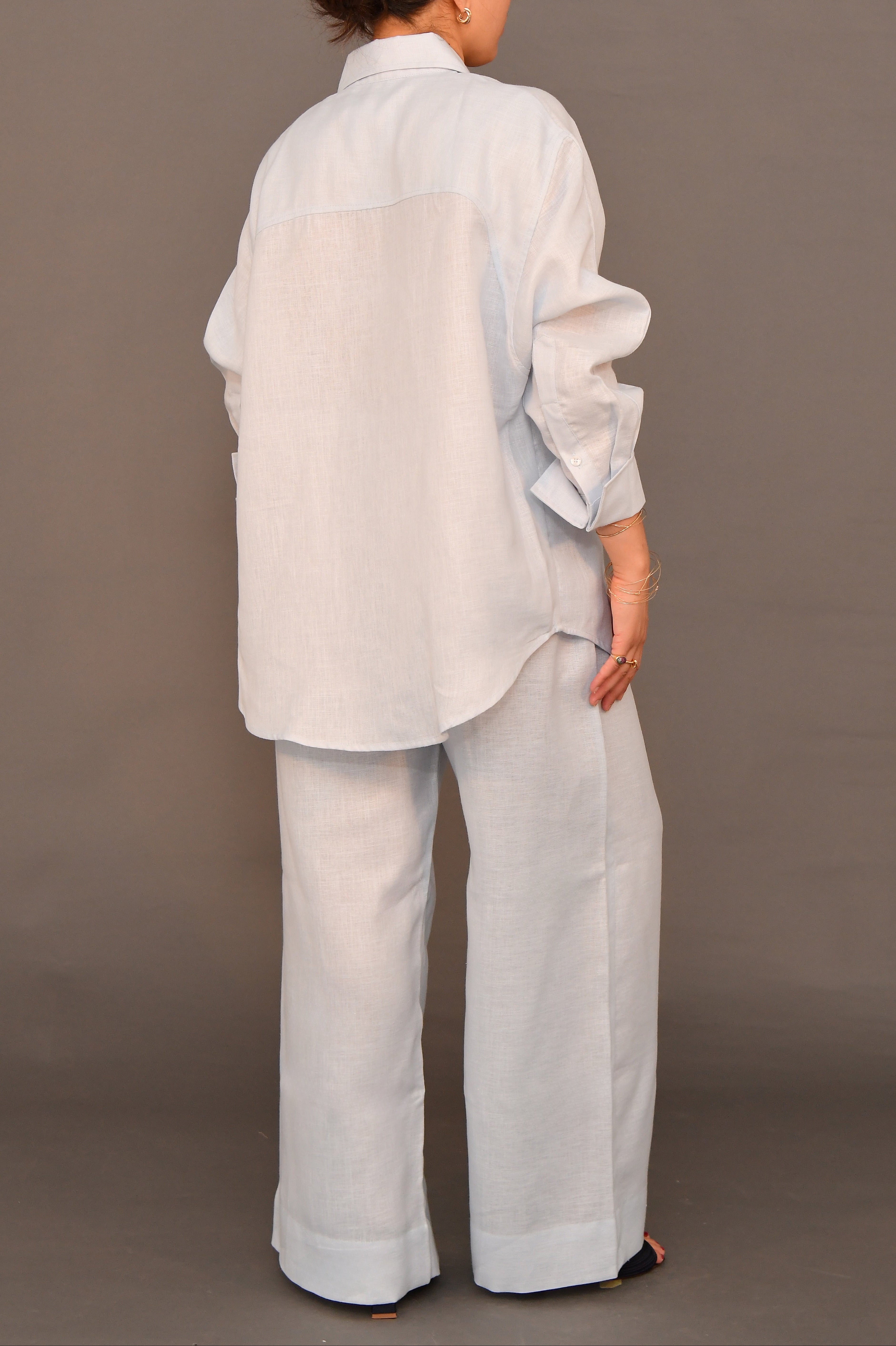 Set No.01 - Sky blue Linen