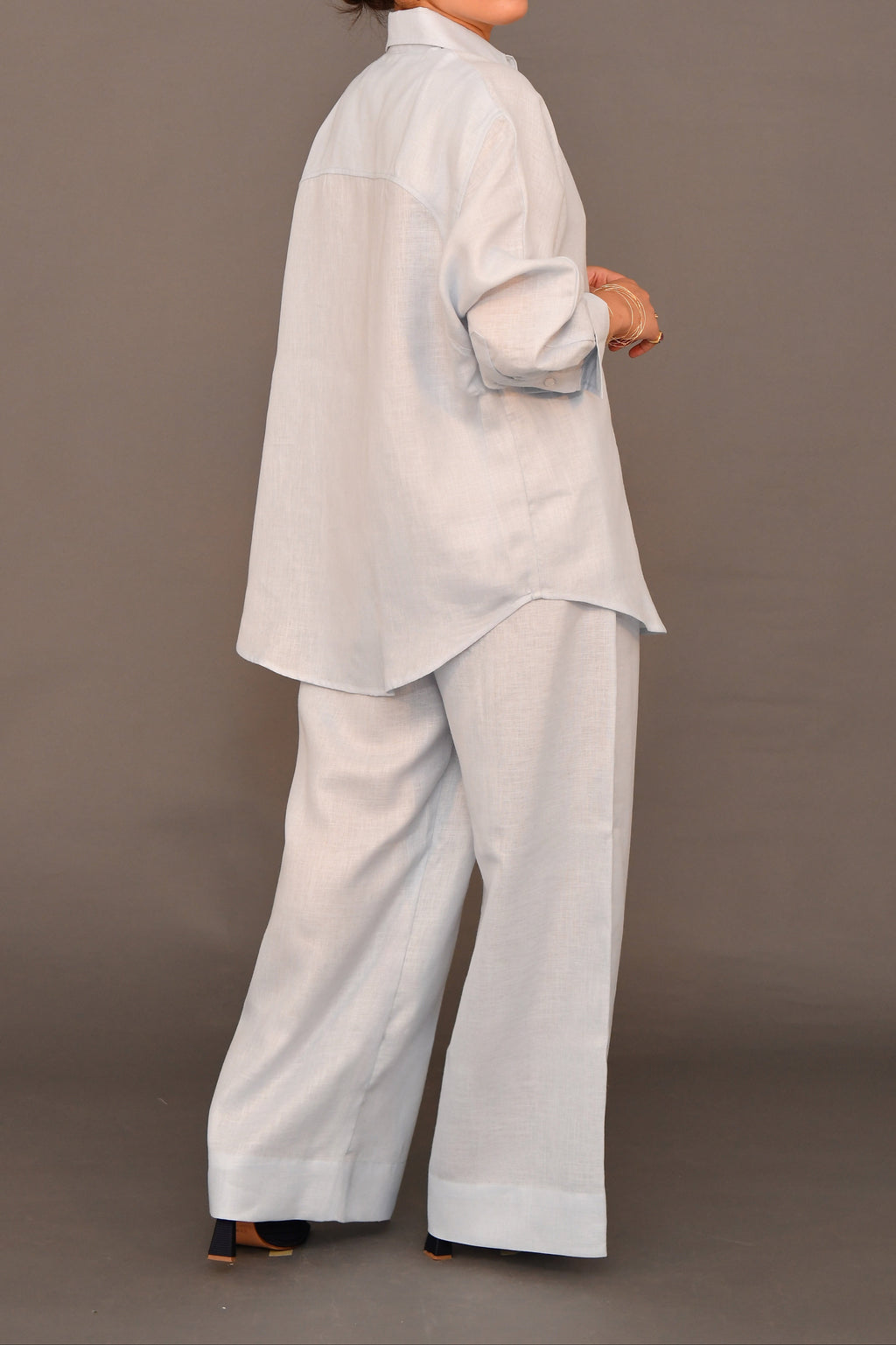 Set No.01 - Sky blue Linen