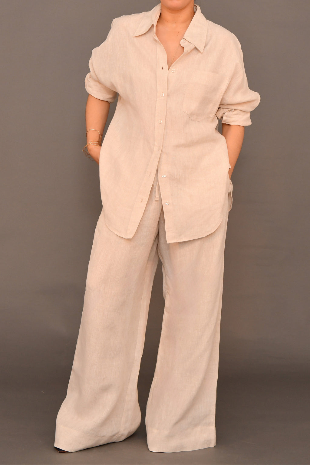 Set No.01 - Beige Linen