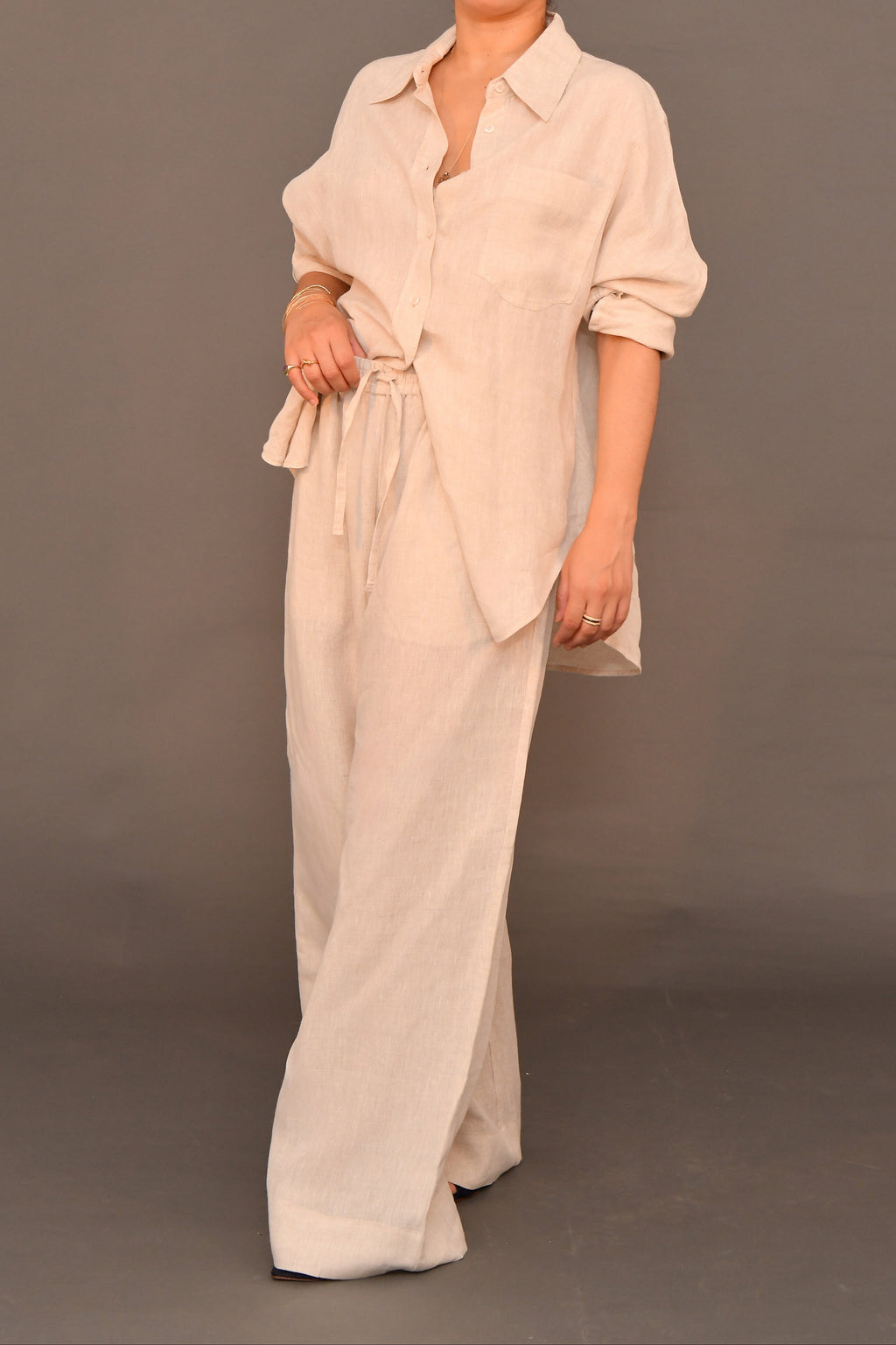 Set No.01 - Beige Linen