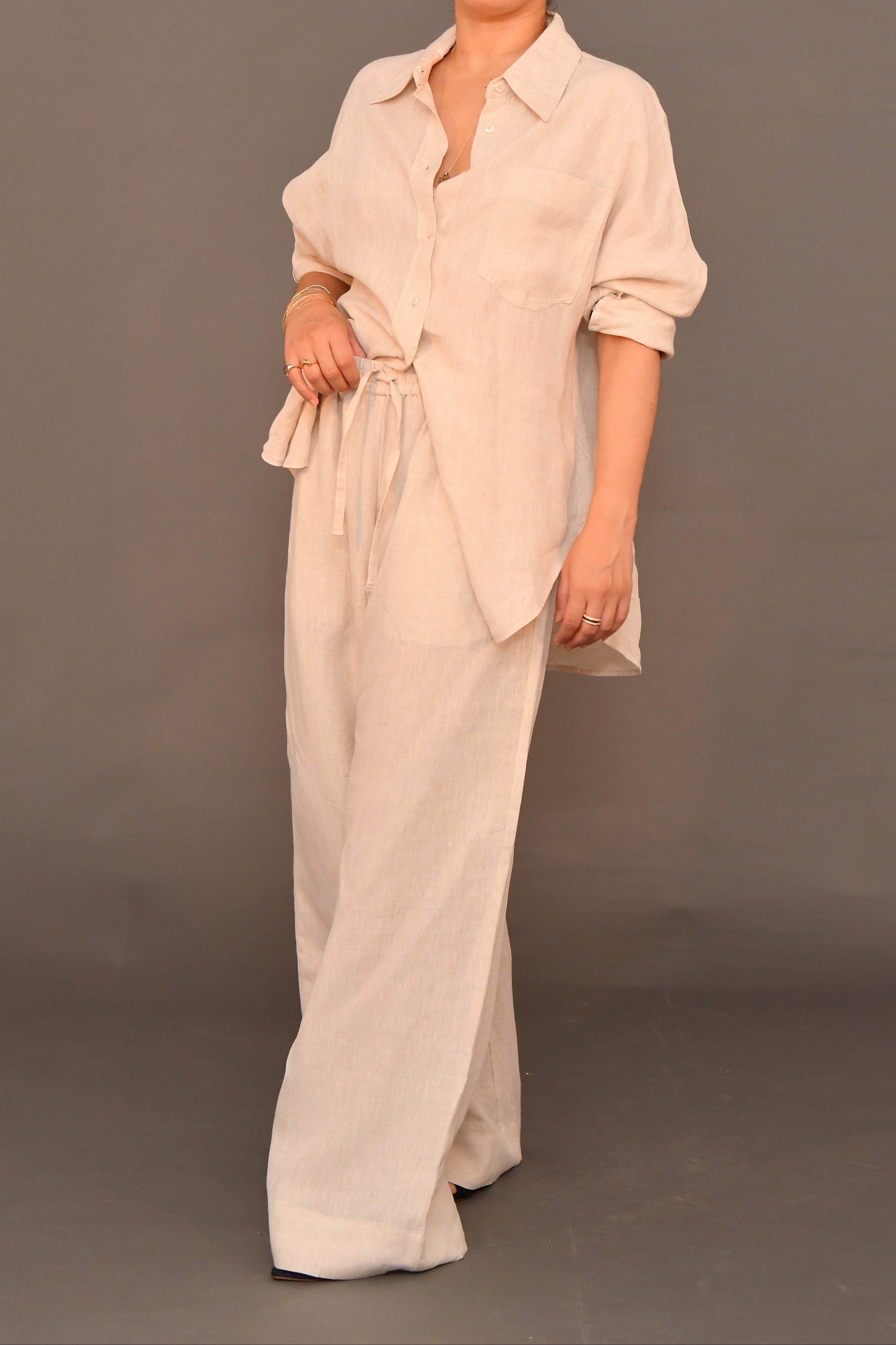 Set No.01 - Beige Linen