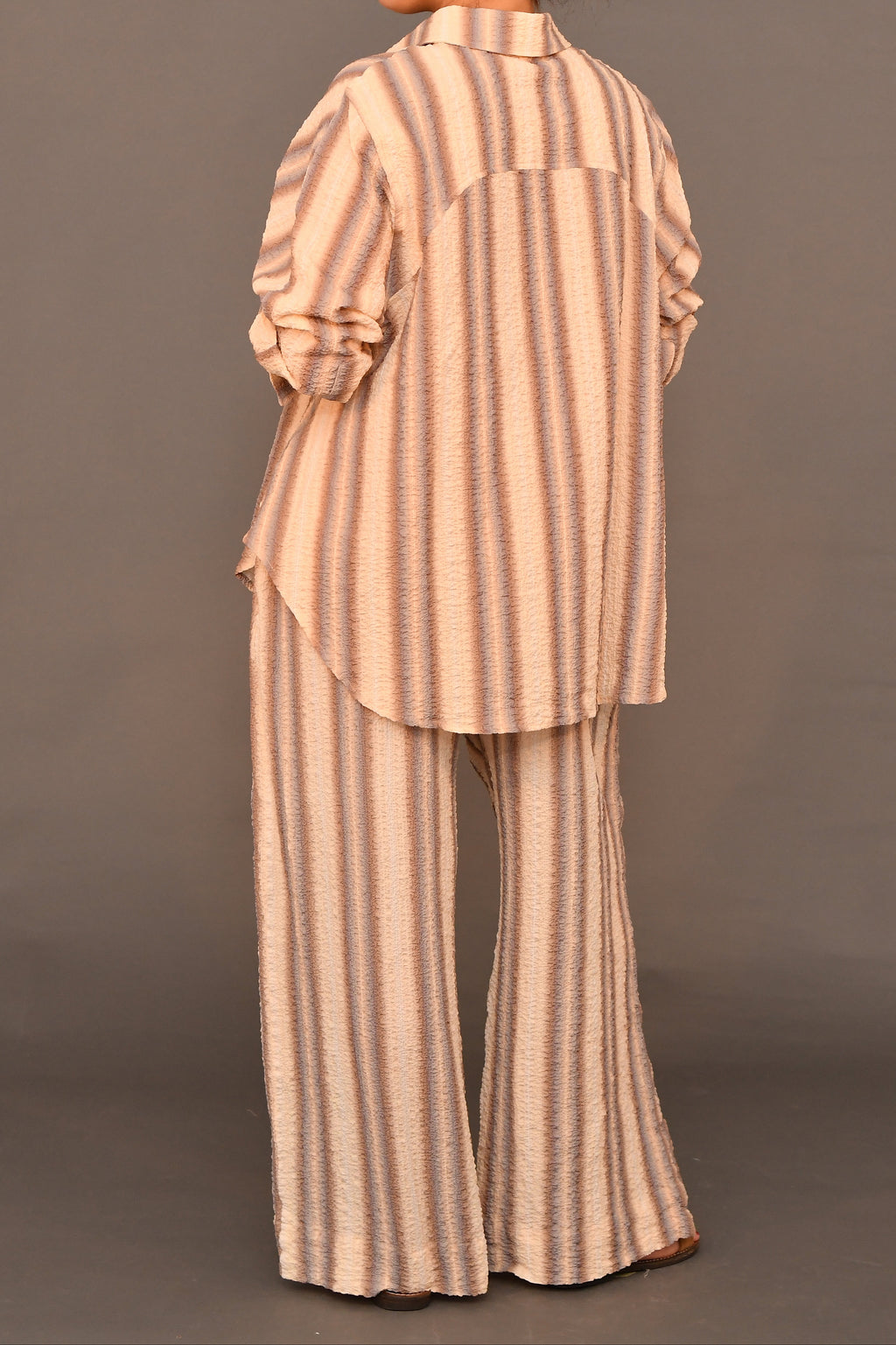 Set No.01 - Textured striped Cotton